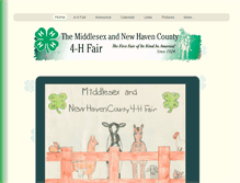 Tablet Screenshot of 4-hfair.org
